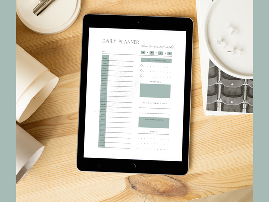 Daily Cleaning Planner